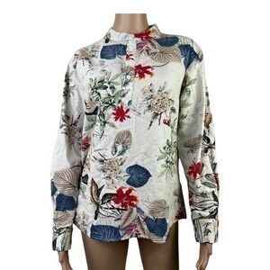 Coofandy Women Top Blouse Colorful Pullover Size M